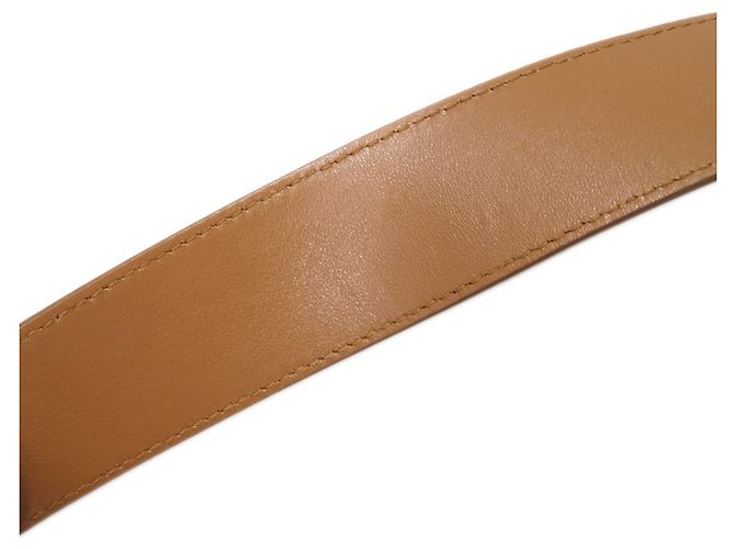 Bolsa de ombro Chloé em couro bege - vista 12