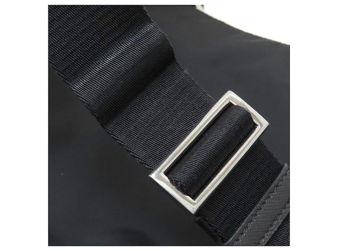 Bolsa de ombro Prada em nylon Preto - vista 18