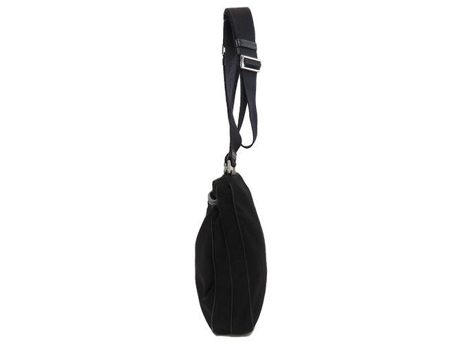 Bolsa de ombro Prada em nylon Preto - vista 3
