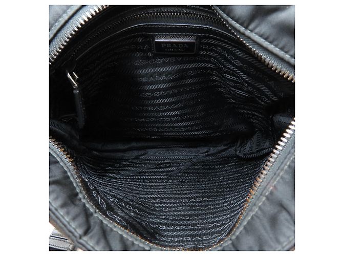 Bolsa de ombro Prada em nylon Preto - vista 5