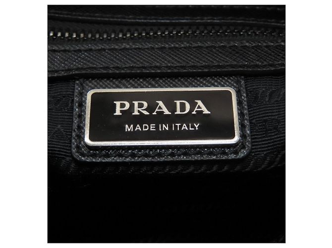 Bolsa de ombro Prada em nylon Preto - vista 6