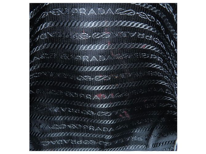 Bolsa de ombro Prada em nylon Preto - vista 9