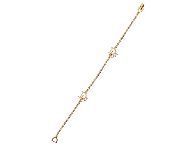 Bracciale Christian Dior 750 Twist Chain Logo D'oro - vista 8