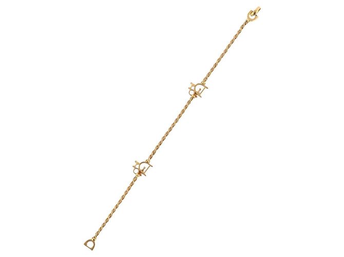 Bracciale Christian Dior 750 Twist Chain Logo D'oro - vista 9