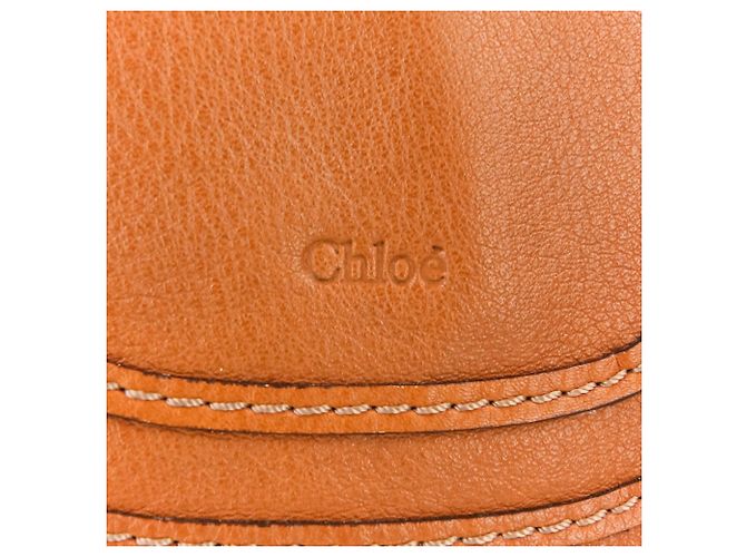 Chloé Chloe Marcie Schultertasche aus Leder Braun - Ansicht 11