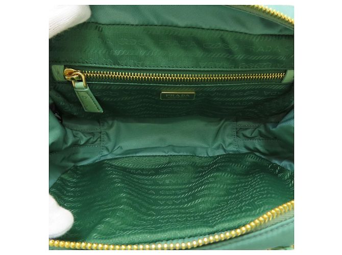 Bolso de mano 2WAY Prada RE-NYLON Verde - vista 5