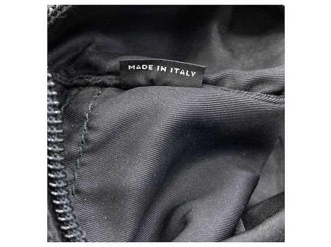 Bolso de hombro Prada de nailon negro - vista 7
