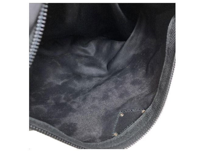 Bolso de hombro Prada de nailon negro - vista 9