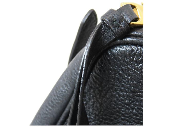 Sac à épaule Prada 1BH093 Logo Noir - vue 14