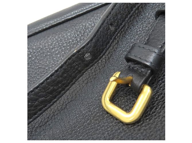 Sac à épaule Prada 1BH093 Logo Noir - vue 17