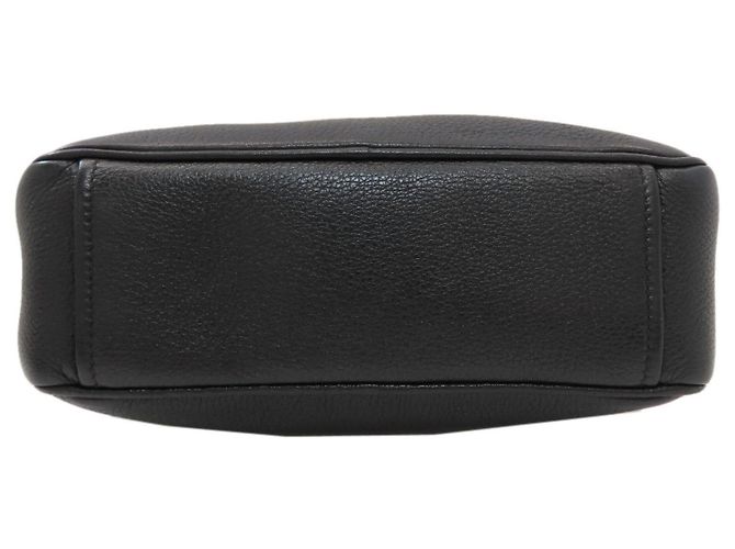 Sac à épaule Prada 1BH093 Logo Noir - vue 4
