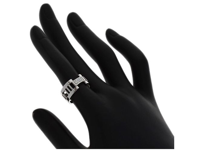 Autre Marque Anello Atlas Open con diamanti Tiffany & Co. - vista 6