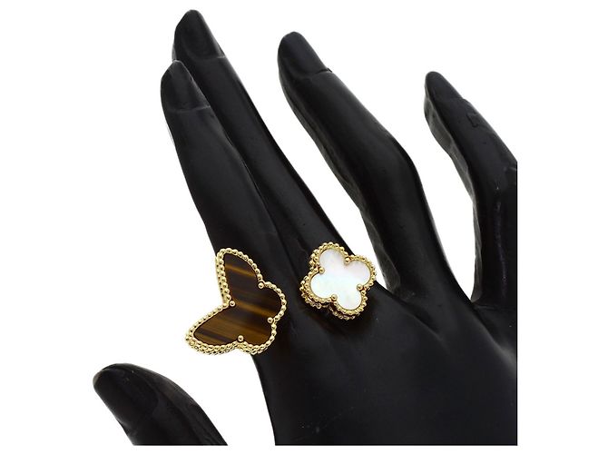 Van Cleef & Arpels Lucky Alhambra Entre Les Doigts Ring - Ansicht 7
