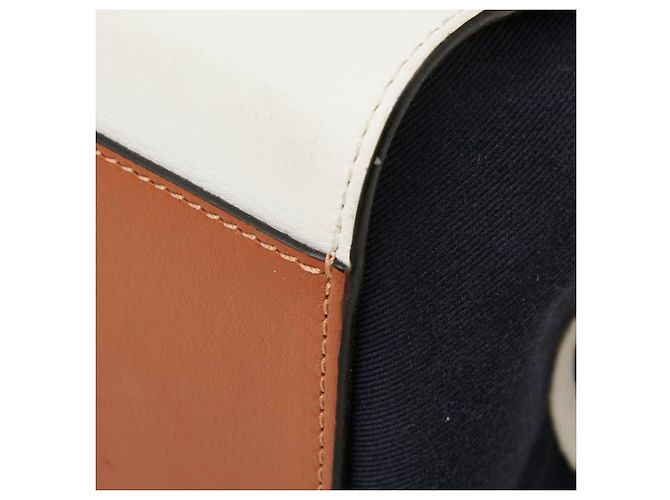 Borsa a mano Loewe Anagram Hammock Sailor Bianco Blu navy - vista 4