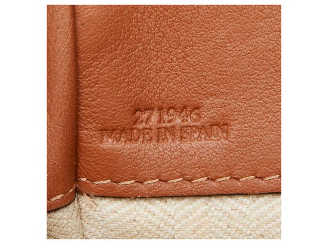 Borsa a mano Loewe Anagram Hammock Sailor Bianco Blu navy - vista 9