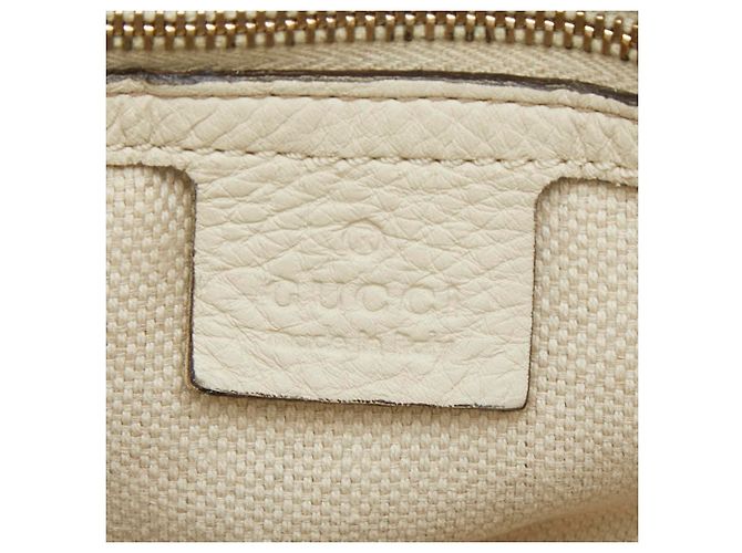 Borsa Gucci GG Canvas Bamboo Beige Crudo - vista 13
