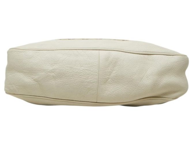 Borsa Gucci GG Canvas Bamboo Beige Crudo - vista 3