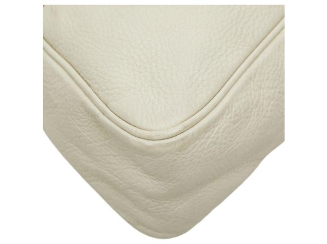 Borsa Gucci GG Canvas Bamboo Beige Crudo - vista 5