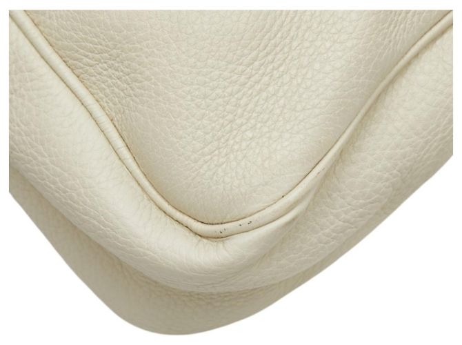 Borsa Gucci GG Canvas Bamboo Beige Crudo - vista 7