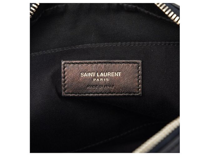 Autre Marque Borsa a tracolla Saint Laurent Lou Blu navy - vista 5