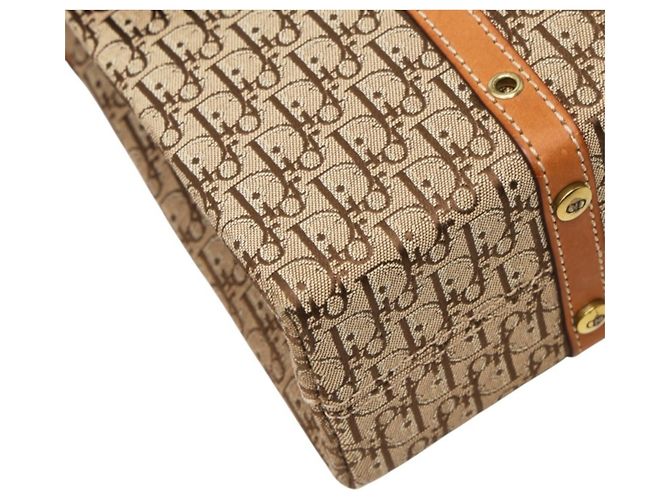 Borsa Christian Dior Trotter Street Chic Marrone - vista 5