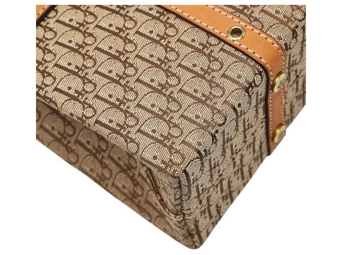 Borsa Christian Dior Trotter Street Chic Marrone - vista 7