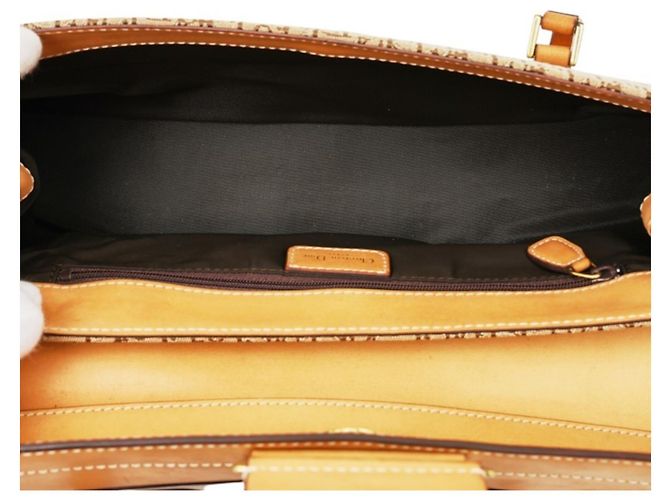 Borsa Christian Dior Trotter Street Chic Marrone - vista 8