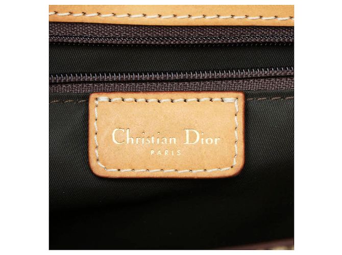 Borsa Christian Dior Trotter Street Chic Marrone - vista 9