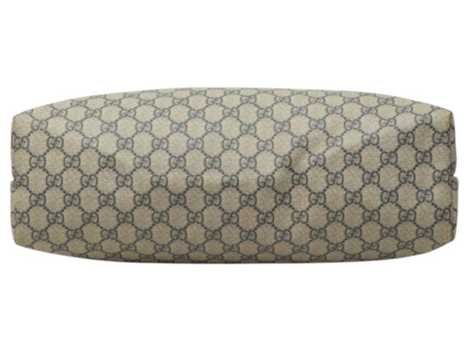 Sac à main cabas Gucci GG Supreme Marron - vue 3