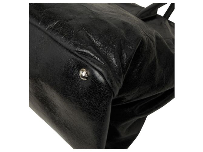 Borsa a tracolla Miu Miu VITELLO Nero - vista 4