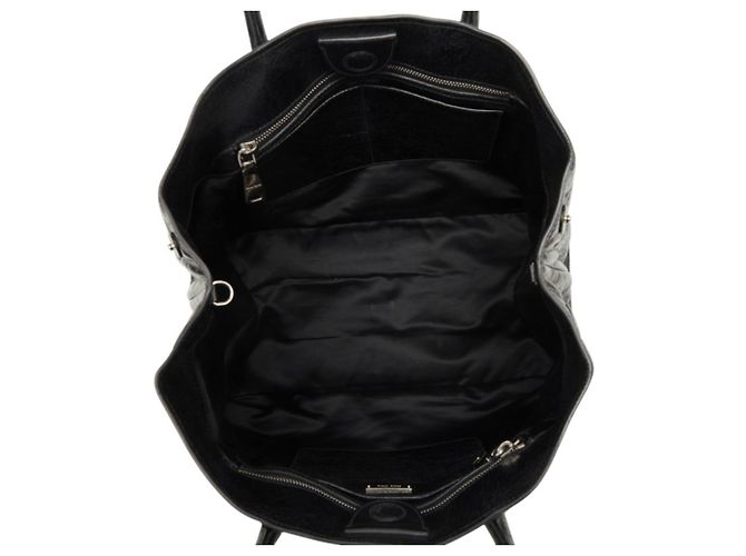 Borsa a tracolla Miu Miu VITELLO Nero - vista 8