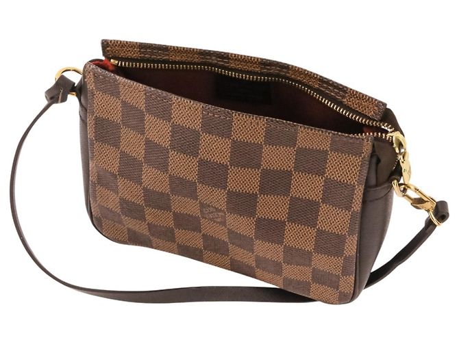 Louis Vuitton Trouse Makeup Pochette Braun Damier ebene - Ansicht 8