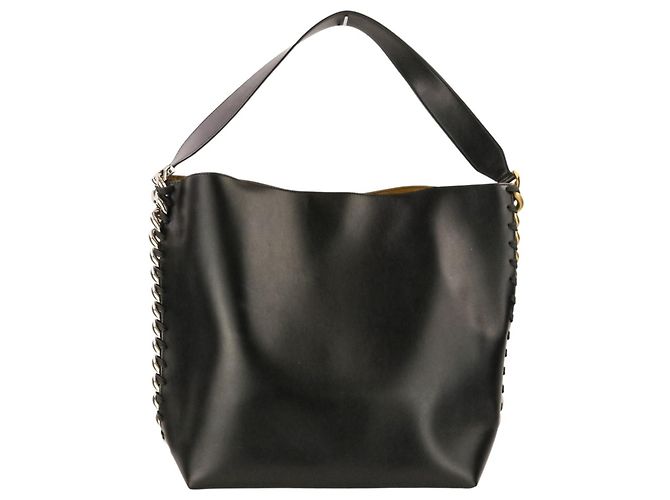 Stella Mc Cartney Borsa Tote Stella McCartney Flame Nero - vista 2