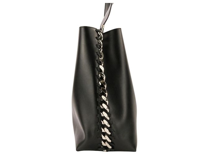 Stella Mc Cartney Borsa Tote Stella McCartney Flame Nero - vista 3