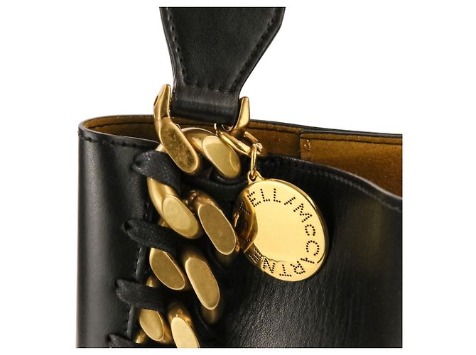 Stella Mc Cartney Borsa Tote Stella McCartney Flame Nero - vista 6