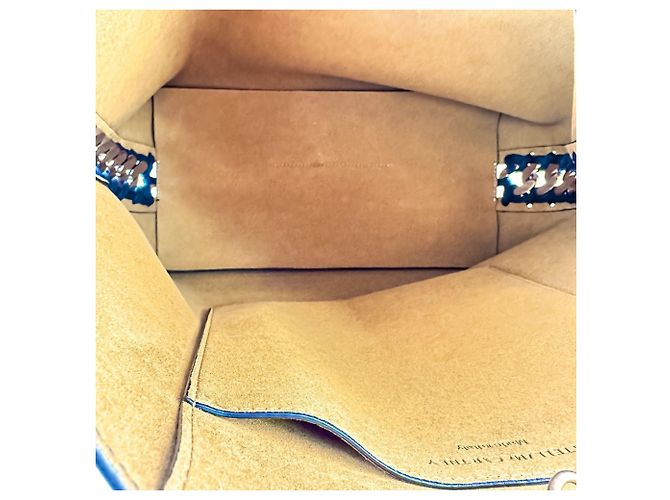 Stella Mc Cartney Borsa Tote Stella McCartney Flame Nero - vista 9