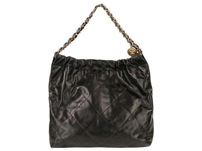 Bolsa de Ombro Chanel Small Matelassé com Corrente Preto - vista 2