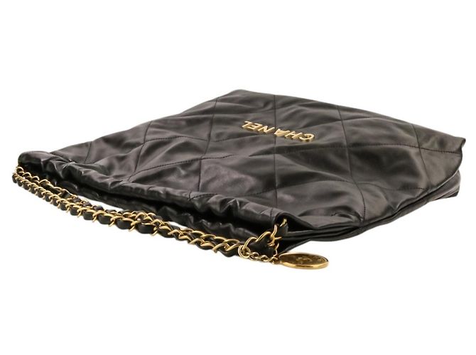 Bolsa de Ombro Chanel Small Matelassé com Corrente Preto - vista 4