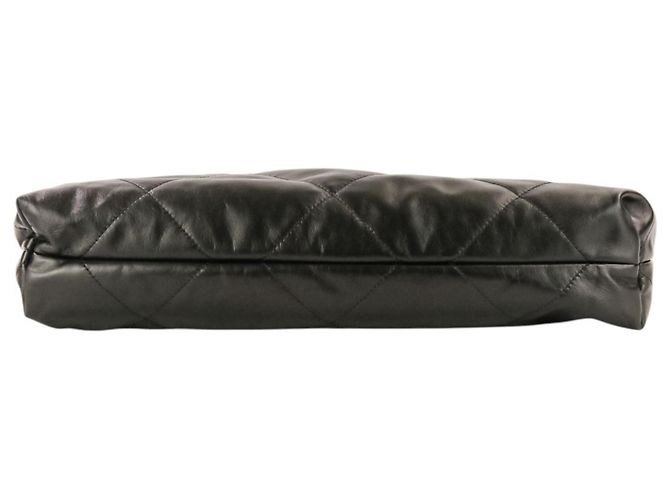 Bolsa de Ombro Chanel Small Matelassé com Corrente Preto - vista 5