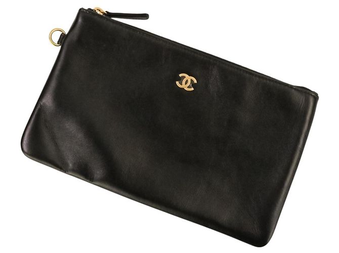 Bolsa de Ombro Chanel Small Matelassé com Corrente Preto - vista 8