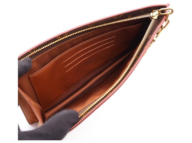 Pochette Louis Vuitton Monogram Marron Monogramme - vue 3