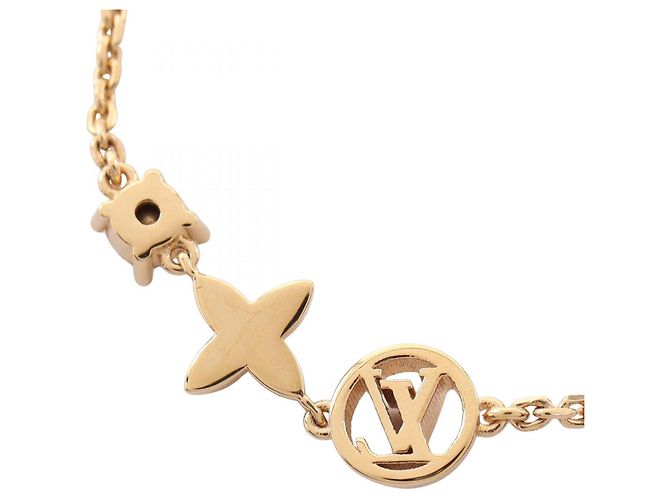 Pulsera Petit Charm Louis Vuitton Dorado - vista 3