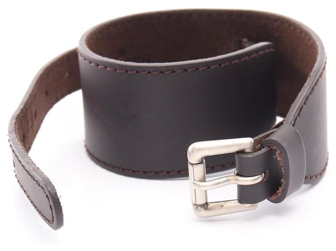 Louis Vuitton Lederarmband mit Anhängern Braun - Ansicht 3