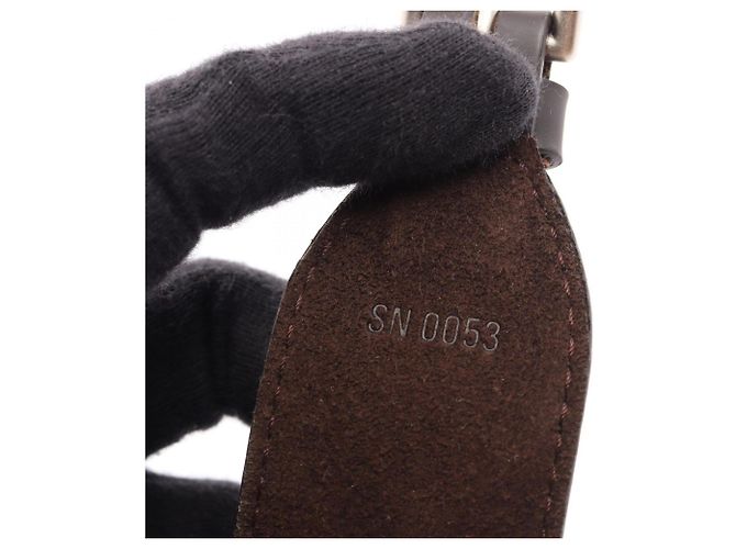 Louis Vuitton Lederarmband mit Anhängern Braun - Ansicht 5
