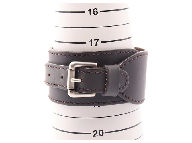 Louis Vuitton Lederarmband mit Anhängern Braun - Ansicht 6