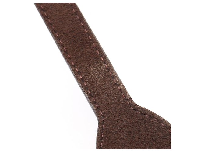 Louis Vuitton Lederarmband mit Anhängern Braun - Ansicht 8
