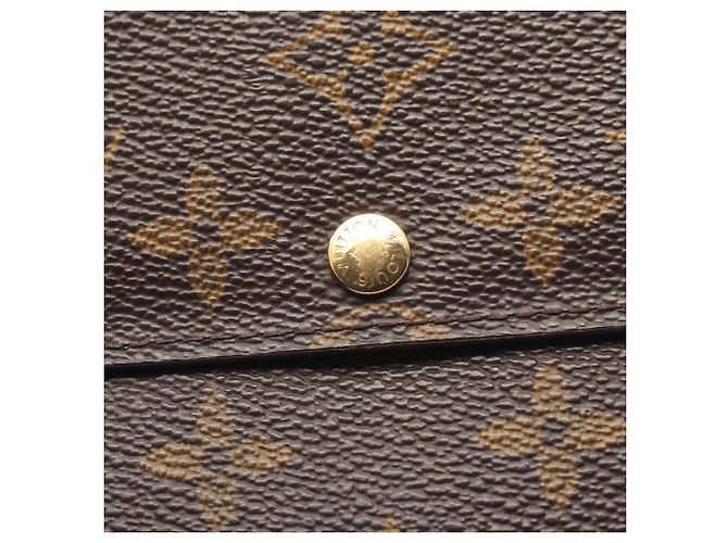 Portafoglio Lungo Monogram Louis Vuitton Marrone Monogramma - vista 10