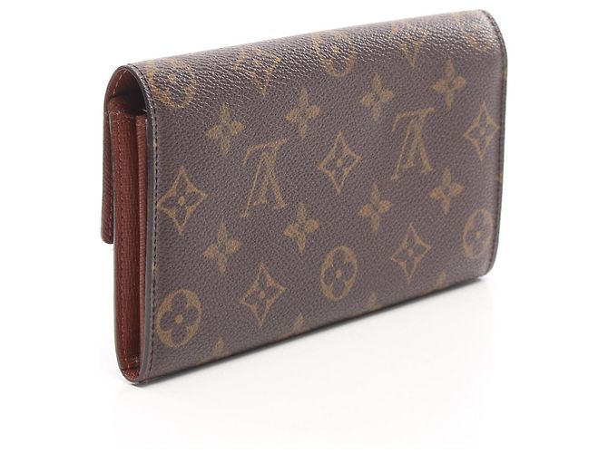 Portafoglio Lungo Monogram Louis Vuitton Marrone Monogramma - vista 2