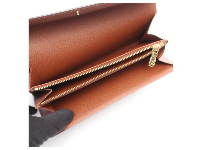 Portafoglio Lungo Monogram Louis Vuitton Marrone Monogramma - vista 3