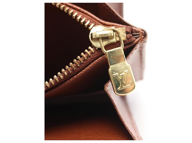 Portafoglio Lungo Monogram Louis Vuitton Marrone Monogramma - vista 7